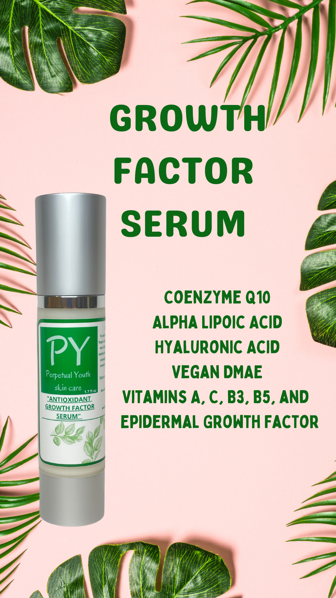 Growth Factor Serum 🌿🌿🌿 Evertything you need in one Bottle! 💖