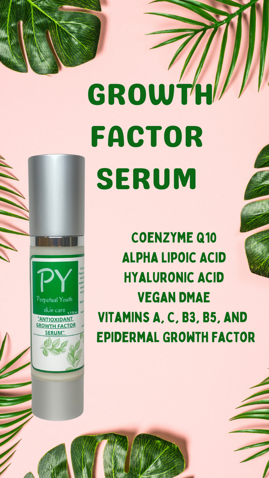 BEST SELLER! 🤩 Powerful Growth Factor Serum 1.7 oz. Covers all the ABCs of good skin care! 🌿 Epidermal Growth Factor (EGF) helps reduce the appearance of fine lines and wrinkles.