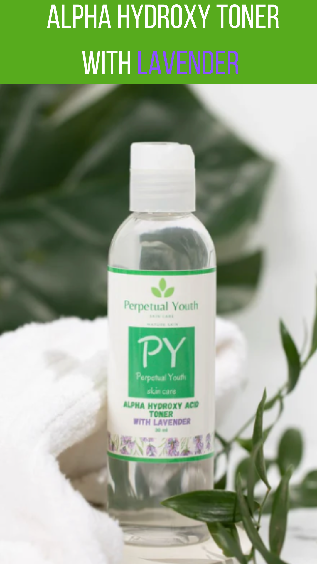 Alpha Hydroxy Acid (AHA) Facial Toner