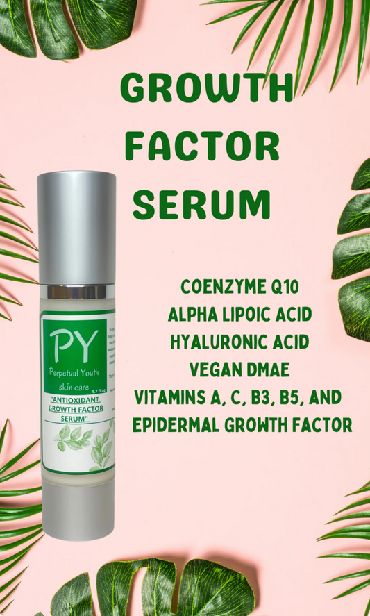 🌺 The ABCs of Ageless Skin: Why Our Growth Factor Serum is a “Skinternist” in a Bottle 🌺