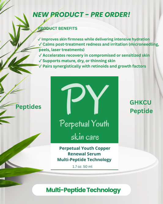 Pre-Order Now! 🌸 Perpetual Youth Copper Peptide Renewal Serum 🌿🌿🌿