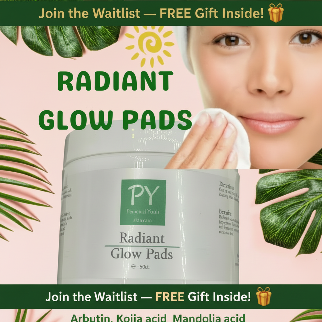 Radiant Glow Pads Waitlist - Bottom Banner